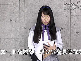 The woman who answers instructions in a deadpan - Fetish Japanese Video