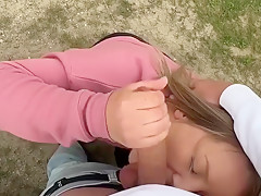Therykers - Anal Sex In Public Park! Almost Caught!