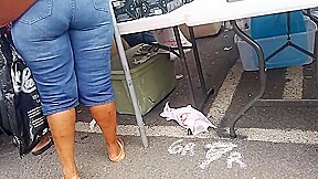 Thick mature candid phatass pt 2