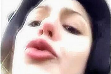 This pretty bitch is ready to suck cocks everewhere