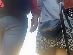Thong needs rescue from phat ass