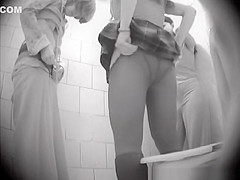 Three Girls Peeing