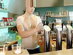 Three hot lads in fuck a bar