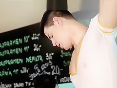 Three hot lads in fuck a bar