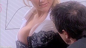 Threesome Office Hardcore Action With Hot Blonde Secretary - Alana Rae