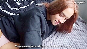 Tickled My Hot Petite Bitch To Orgasm - Molly Kelt