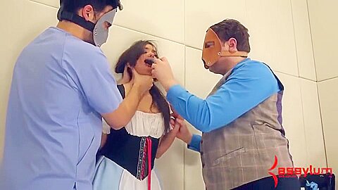 Tied Up Girl Gets Fucked Hard