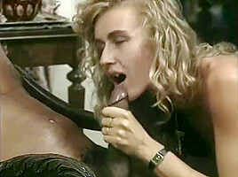 Tight Blonde Handles Black Cock Masterfully 