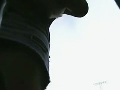 Tight teen 18+ brunette public upskirt vid