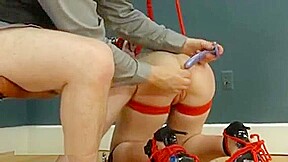 To Much Of Rope And Extreme Bdsm Submissive Intercourse