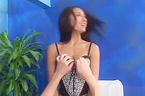 Topnotch Masseuse Fucked By A Slutty Lad On A Massage Table