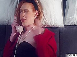 Trans Fucks While Licking Her Foot - Lydia Black And Shiri Allwood