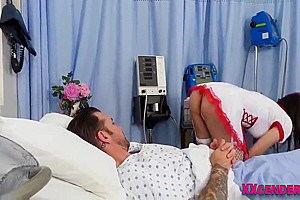 Trans Nurse Rides And Sucks Dick 6 Min