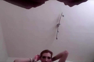 Trans Smoking 61 - RedHead honey Has Sex