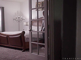 Transsensual: Girl Jenna Gargles Fantasy Gagging