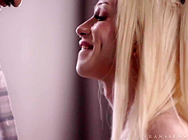 Transsensual: Girl Jenna Gargles Fantasy Gagging