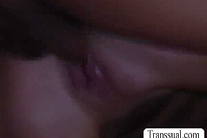 Ts Asian Licks And Bangs The Wet Pussy Of
