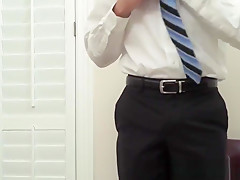 Twink sucks muscly mormon