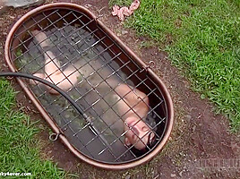 Two Girls Taken To The Farm For Humiliation And Degradation