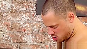 Two big dicked young guys have anal sex with cum explosions