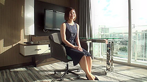 Two male experiences girl first time debut as AV actress