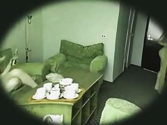 Two mind blowing hotties naked in their apartment caught on