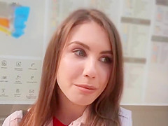 Ukrainian beauty fucks outdoor pov