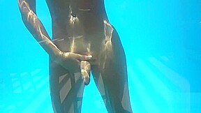 Underwater Cumshot