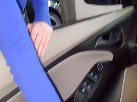 Unprotected Public Sex In Car With Sexy Stranger  Blowjob In A Parking Lot 8 Min