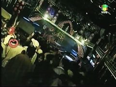 Upskirt fan video on a latino rap concert