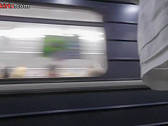 Upskirting video shows an amazing bubble butt