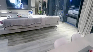 Valentine's Day Glasses Catwoman Gagging And Cum In Thtoat