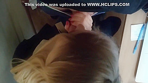 Valentine's Day blowjob on work