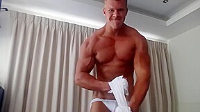 Verbal british muscle worship