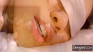 Vina Blindfolded For Giannas Erotic Experimentation 12 Min