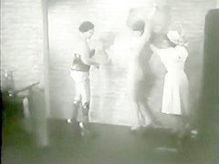 Vintage Lezdom with Ugly Fat Mistress