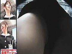 Wacky Japanese TV show with upskirt shots and multiple cameras