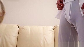 Wary Mormon teen 18+ loves being smashed hard from behind