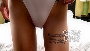Watch This Tall And Skinny Exotic 18-year Old Suck A Cock