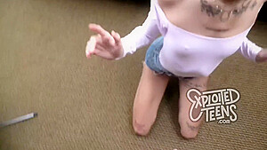 Watch This Tall And Skinny Exotic 18-year Old Suck A Cock