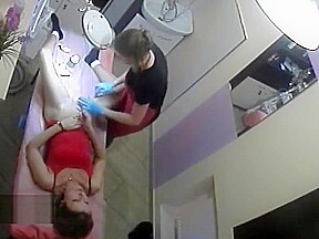 Waxing in salon