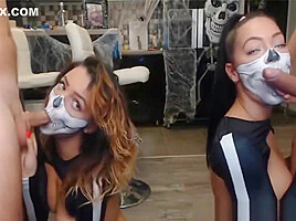 Webcam Foursome Camshow - Watch On Hornyliveteens Com