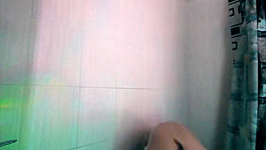 Wet teen 18+ babe suck dick in the shower after a dance party