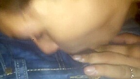 White lady sucks my BBC