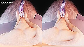 Widowmaker FootJob With Sound HentaiVR