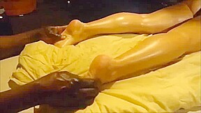 Wife honeymoon massage