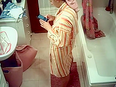 Wife in the shower 2
