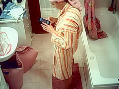 Wife in the shower 2