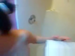 Wife take shower before go to bed