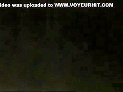 Woman with nice pussy caught pissing in hole